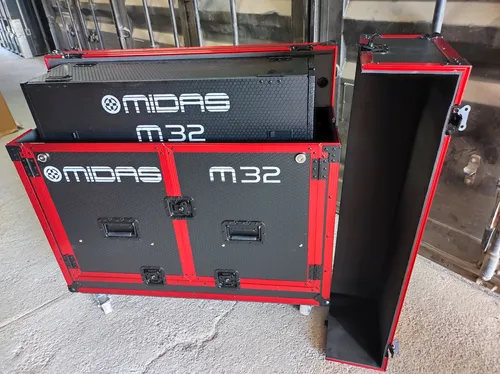 Flight Case Hidraulico Estuche Midas M32live Hardcase