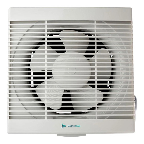 Imagen 1 de 7 de Extractor De Aire 8 Pulgadas Blanco Masterfan Geminis8