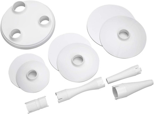 Imagen 4 de 5 de Base Para Tortas Grandes De 3 Pisos Wilton Con Sus Pilares.