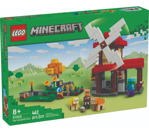 Lego - Minecraft - A Fazenda Do Moinho De Vento 462 Zumbi