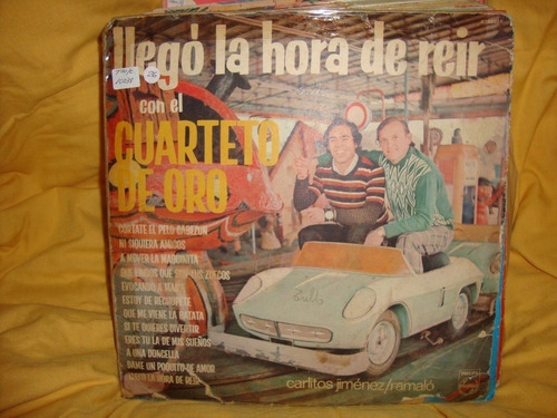 Vinilo Cuarteto De Oro Llego La Hora De R C3