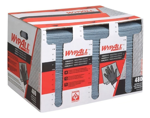 Cx 480 Und Pano Limpeza Wypall Força Max Industrias Oficinas