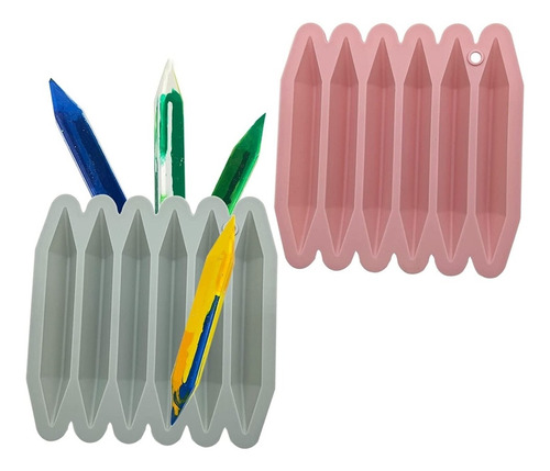 Molde De Reciclaje De Crayones, Paquete De 2, Molde De Silic