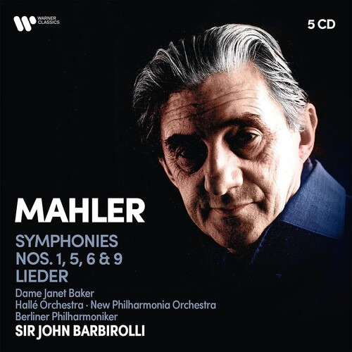 Sir John Barbiroli Mahler: Sinfonías Núms. 1, 5, 6, 9, Li Cd