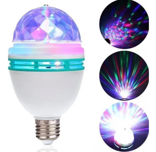 Lámpara Ampolleta Mágica Led E27 Colores