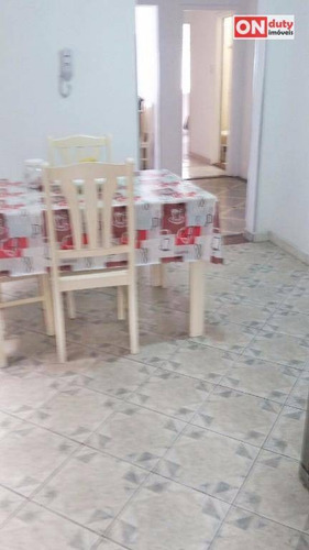 Imagem 2 de 14 de Apartamento Com 3 Dormitórios À Venda, 136 M² Por R$ 420.000,00 - Marapé - Santos/sp - Ap3091