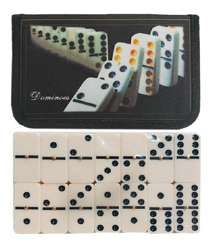 Dominoes Con Estuche Negro -toyz 9412