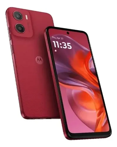 Smartphone Motorola Moto G05 12ram 4+8 /128gb Vermelho - Vermelho