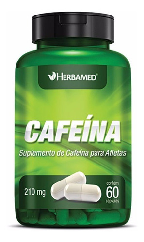 Cafeína 210 Mg - 60 Cápsulas 