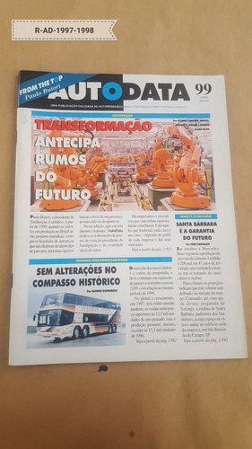 Revista Auto Data | 1997 E 1998 | 7 Unid.