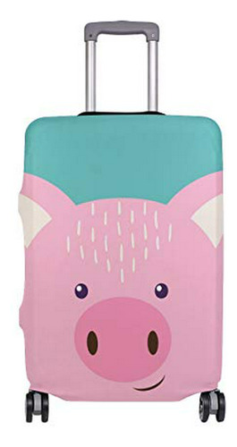 Maleta - Travel Luggage Cover Cute Cartoon Animal Pig Elast