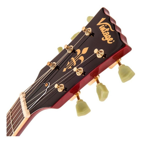 Guitarra Vintage Vs6 Reissued - Sg Cherry Gold