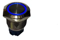 Comprar Botón Pulsador - Push Button Metálico 250v C\u002Fluz-12v