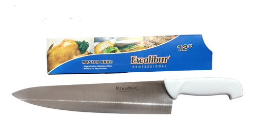 Cuchillo Cocina Excalibur 12 Pulgadas Mango Texturizado 