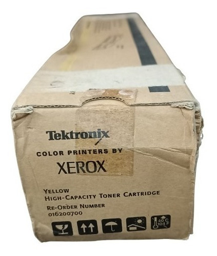 Cartucho Toner Xerox Ct200155 Yellow Phaser 6200 Caja Dañada