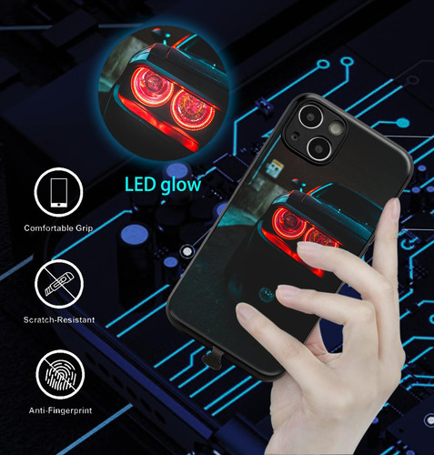 Funda For Samsung Galaxy A Funda Luminosa Led Personalizada