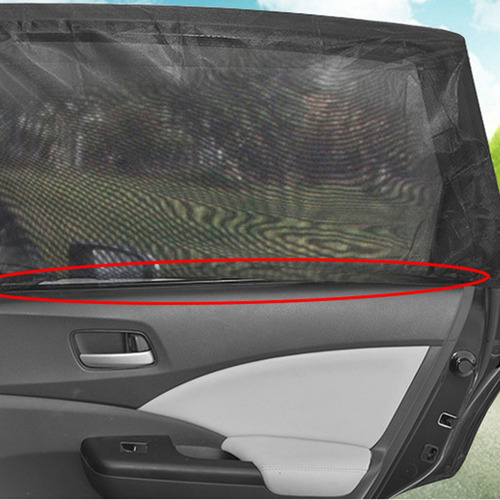 4 Lateral Ventana Cubre Sol Automotiv Cortains Parasol Coche