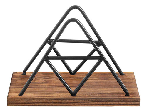 Dispensador De Servilletas Con Soporte Triangular Para