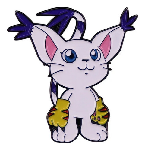 Digimon - Pin Medalla Patamon Angemon Gatomon Digivice 02