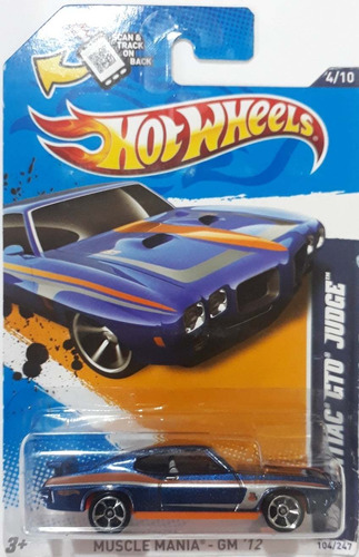 Pontiac Gto Judge 1970 #104 Hot Wheels