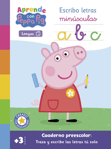 Aprendo Con Peppa Escribo Letras Minusculas - Hasbro/eone