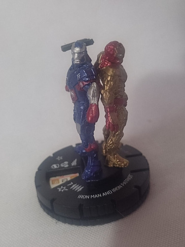 Iron Man Iron Patriot #017 Iron Man Heroclix Wizkids Marvel