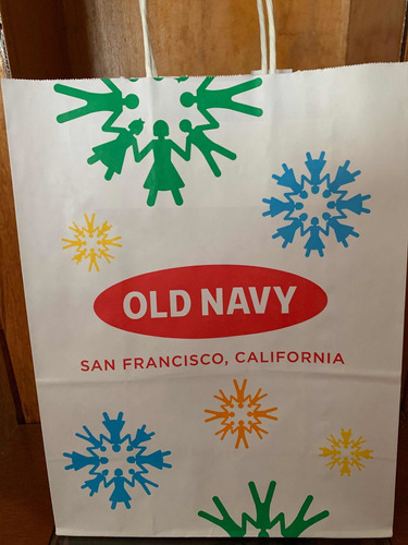 Bolsa Old Navy Tamaño Chico Ideal Para Regalo