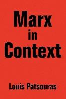 Libro Marx In Context - Louis Patsouras