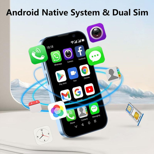 Celular Infantil Soyes Mini Smartphone De 3,0 Hd Com Tela S