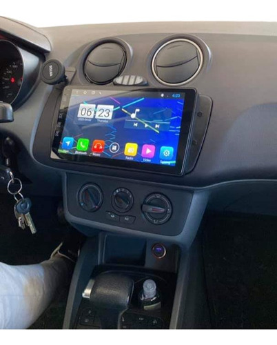 Autoestéreo Android 9' Seat Ibiza 2008-2015 4+64 Diamante 2k