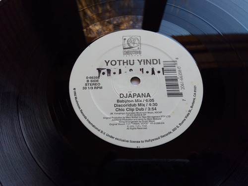 Yothu Yindi - Djapana Vinilo (Usado)
