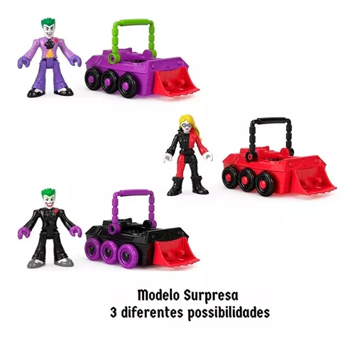 Boneco Imaginext Coringa e Arlequina - Mattel - A sua Loja de Brinquedos, 10% Off no Boleto ou PIX