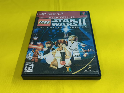 Lego Star Wars 2 The Original Trilogy Ps2 *portada Custom*
