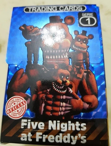 Five Nights At Freddy's X 10 Sobres. Cartas Fnaf 