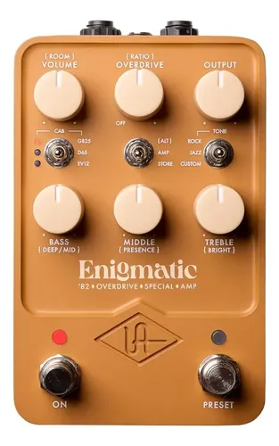Pedal De Efeito Universal Audio Enigmatic 82 Com Tecnologia
