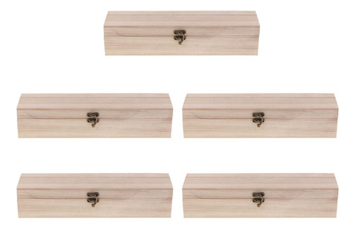 Joyero De De 5 Paquetes, Caja De Almacenamiento Rectangular