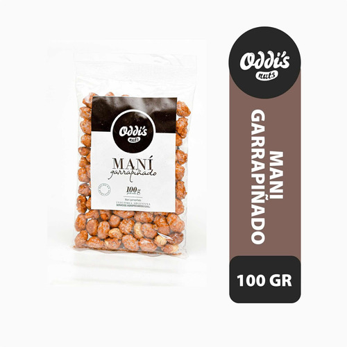 Maní Garrapiñado Oddi's Nuts X 100 Grs.