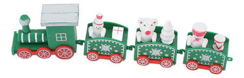 3 Juegos De Decoraciones Navideñas Para Trenes Pequeños, Exq