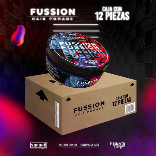 Imagen 2 de 2 de Docena Fussion Pomade 07 Oz