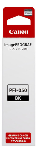 Botella De Tinta Canon Pfi-050 70ml Negro