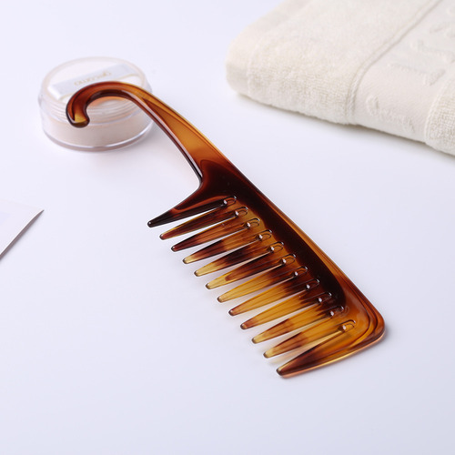 Peineta Vintage Con Cabeza De Aceite Para Hombre, Dientes An
