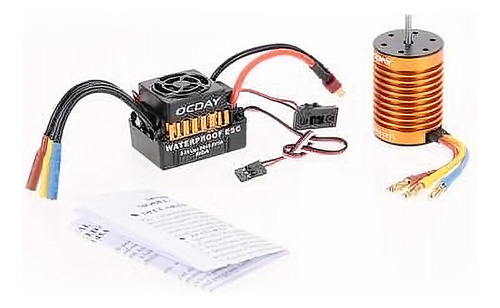 Alta Calidad Ocday 9t 4370 Kv 4 Polos Motor Y 60a Car Esc 1/