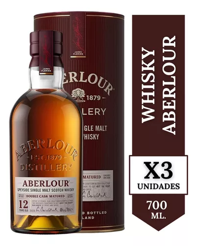 Whisky Aberlour 12 Años Caja X 3 X 700ml.