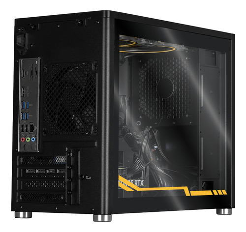 Xtreme Pc Gaming Asus Tuf Geforce Rtx 4060 Amd Ryzen 5 5500 16gb Ssd 1tb Monitor Curvo 23.8 165hz Teclado Mouse Wifi Black