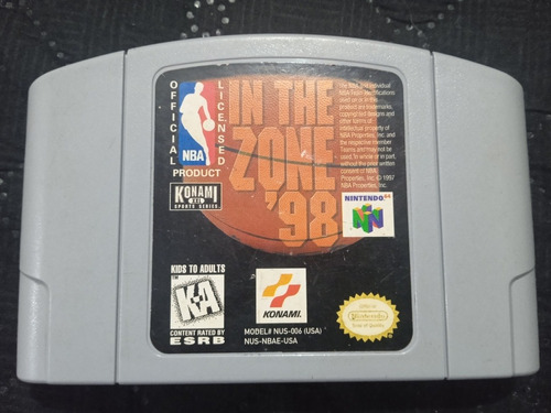 Nba In The Zone 98 Original Nintendo 64 N64