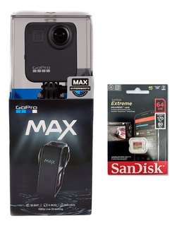 Camara Deportiva Gopro Max + Memoria 64gb