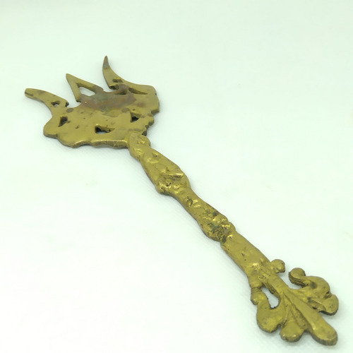 Tenedor Cubierto Decorativo Bronce (Usado)
