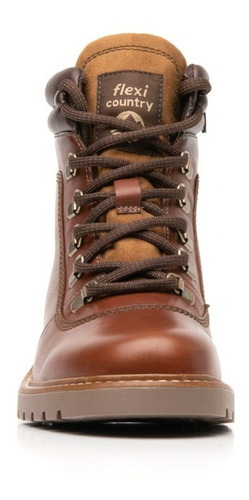 Bota Corta Flexi Country Para Mujer Con Agujetas (mod.37811)