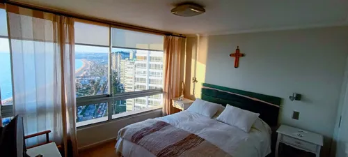 Excelente Departamento Remodelado Con Amplia Vista Al Mar