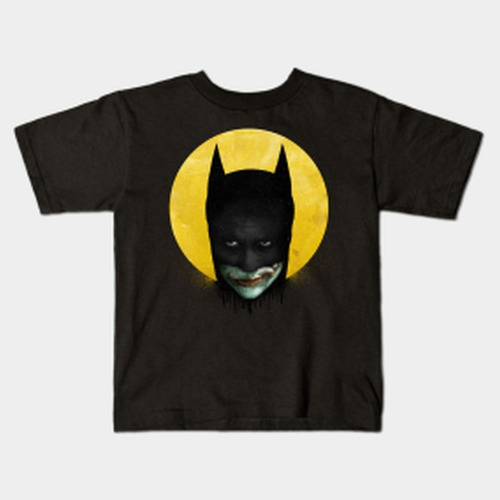 Remera Freekomic Batman Niño Jóvenes Y Adulto Negra A 10